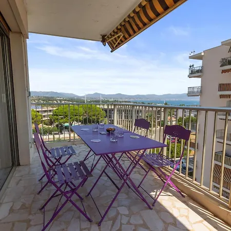 Le Thalassa - Spacious - Sea View - Ac - Parking - Pool Apartment Antibes