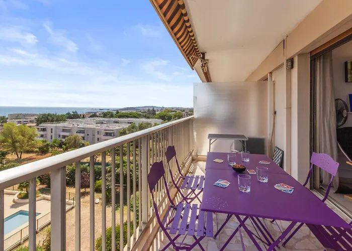 Le Thalassa - Spacious - Sea View - Ac - Parking - Pool